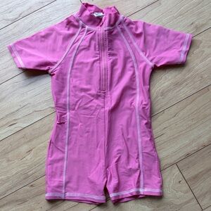 Toddler LL Bean one piece swim suit